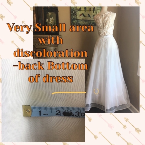 Two-Piece Ivory Long Dress Prom / Formal - Picture 5 of 8